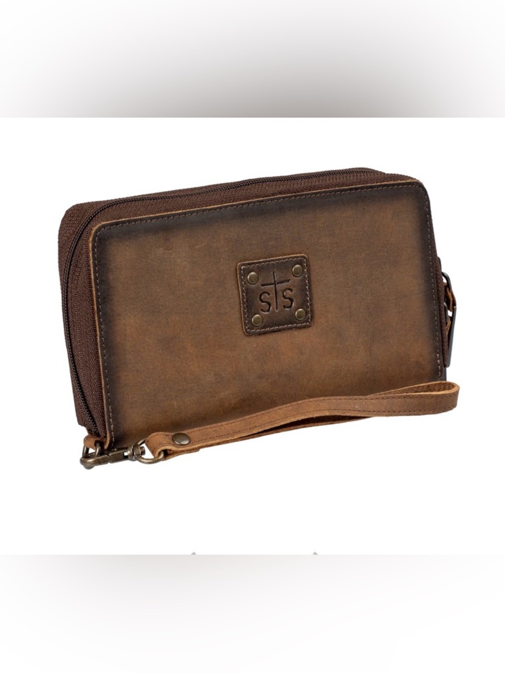 STS Ranchwear Brown Leather Kacey Organizer